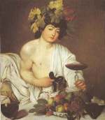 Portrait of young Dionysus