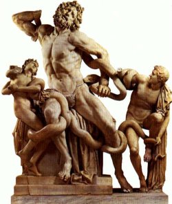 Death of Laocoon and his children