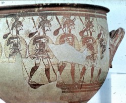 Greek warriors in the Trojan War