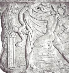 Jason taking the golden fleece