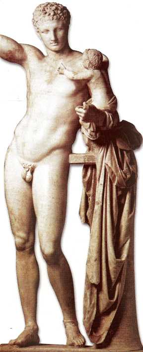 Hermes, the messenger of Olympus